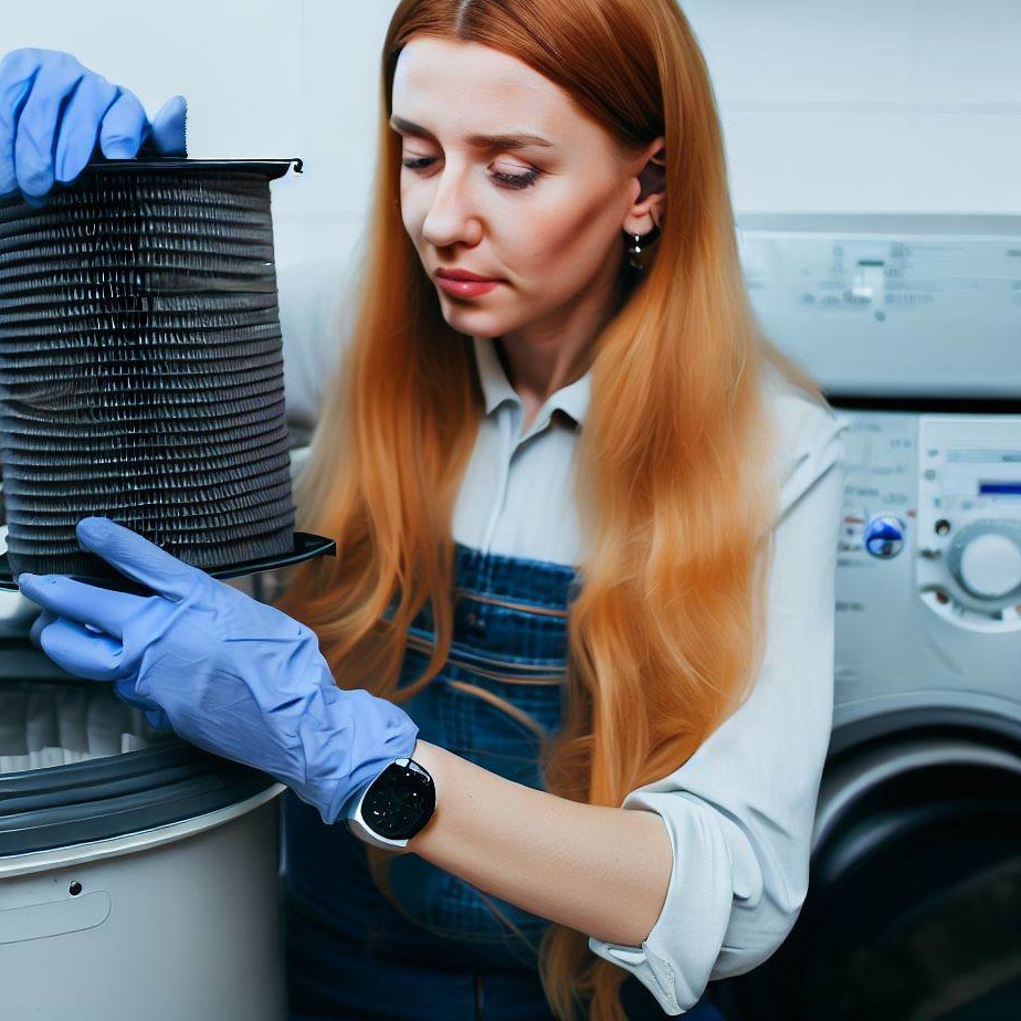 Jak wyczyścić filtr w pralce Electrolux