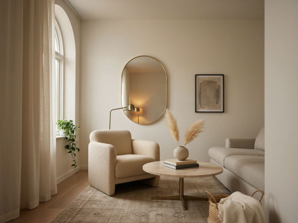 detale dekoracyjne w stylu modern classic