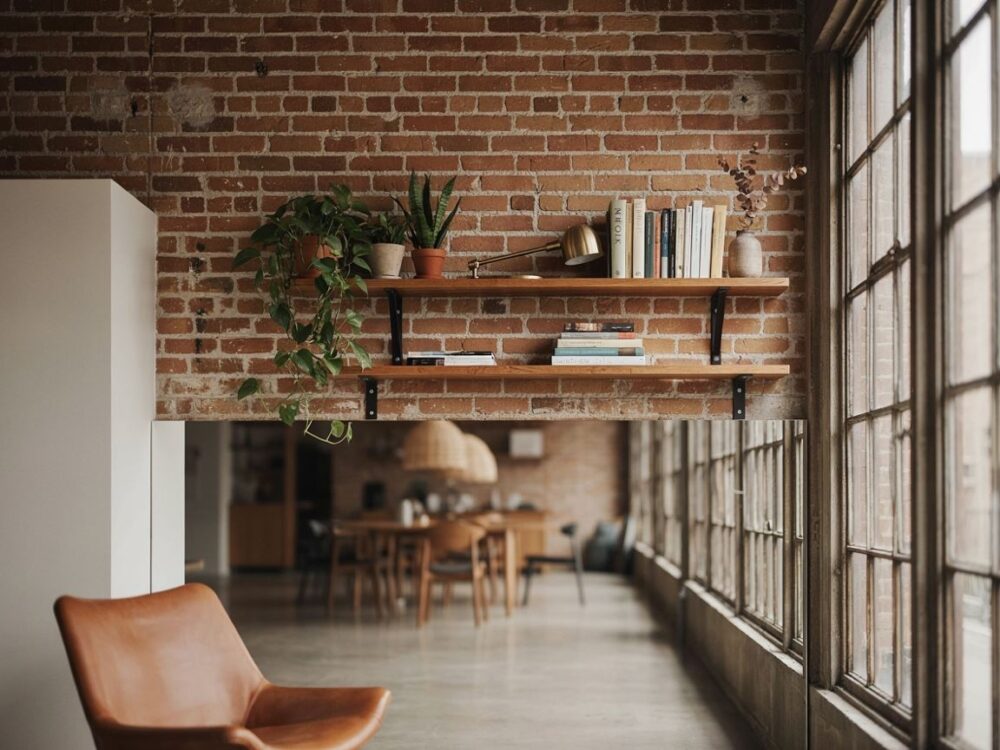 półka industrialna loft