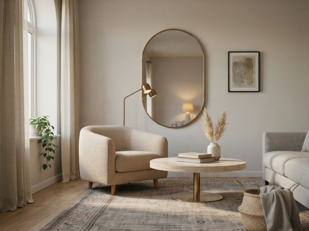 salon w stylu modern classic