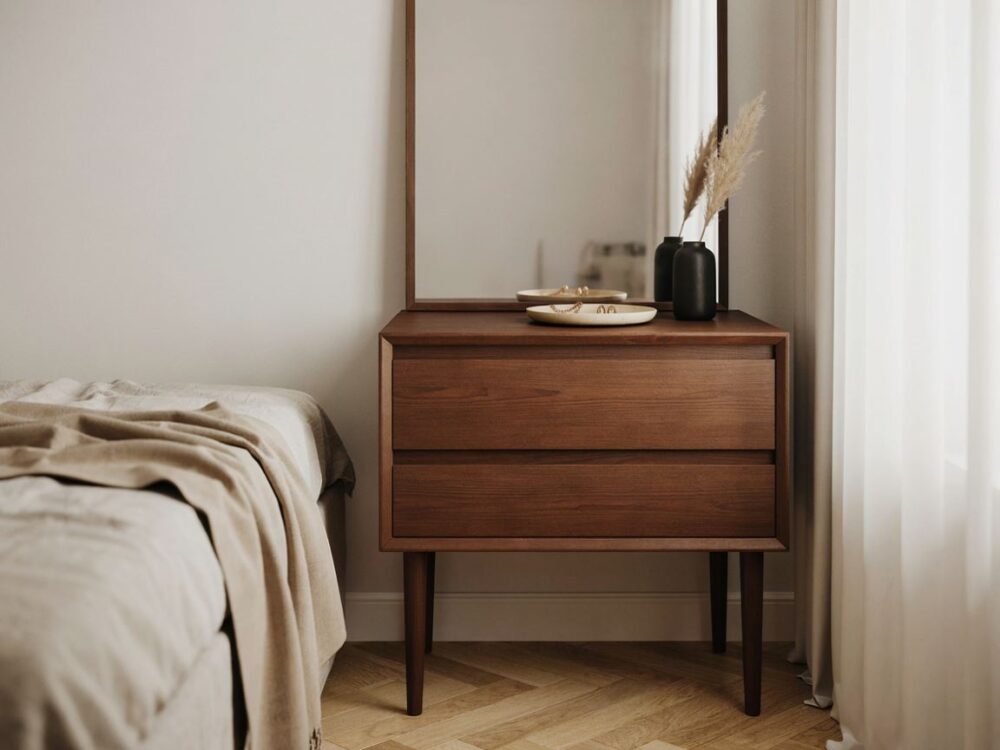 toaletka wenge drewniana